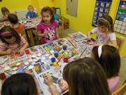 Malování na dřevěné magnetky